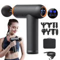 Faszienpistole 99 Stufen – 8 Aufsätze, LED-Display, 6.800 rpm, Type-C | Thryvo Fitness