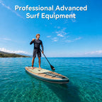 Aufblasbares SUP Board für Erwachsene – Holz-Optik, 7,8 kg, Versand aus Deutschland | Thryvo Fitness