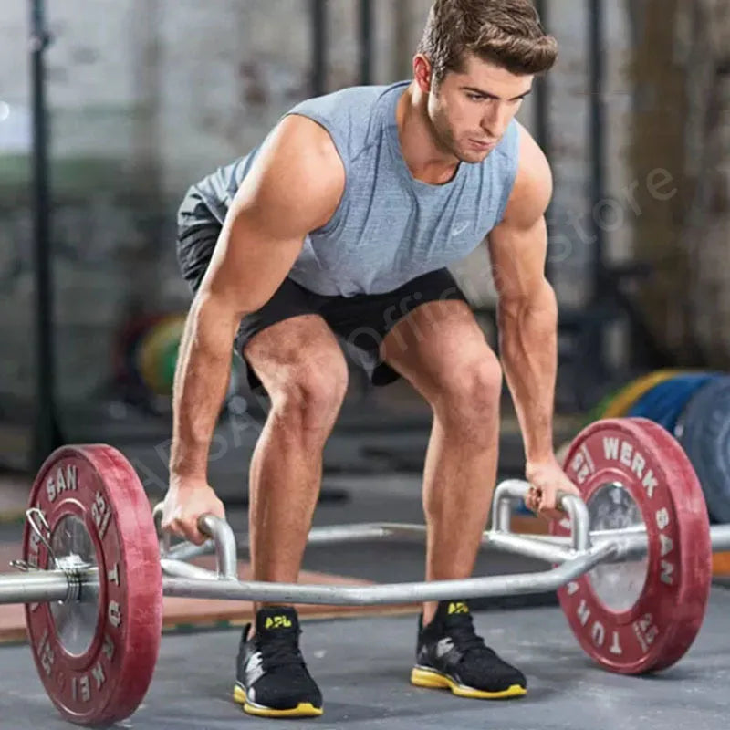 MARSAFIT Profi Hex Langhantelstange – Schwere Ausführung für Krafttraining & Gewichtheben