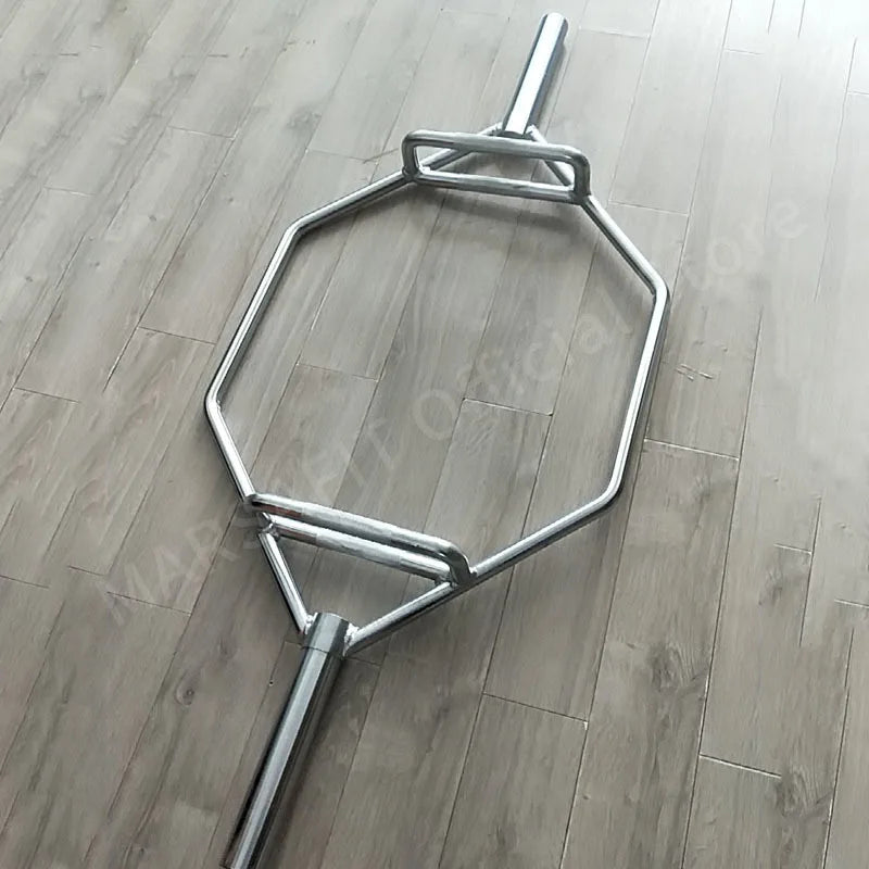 MARSAFIT Profi Hex Langhantelstange – Schwere Ausführung für Krafttraining & Gewichtheben