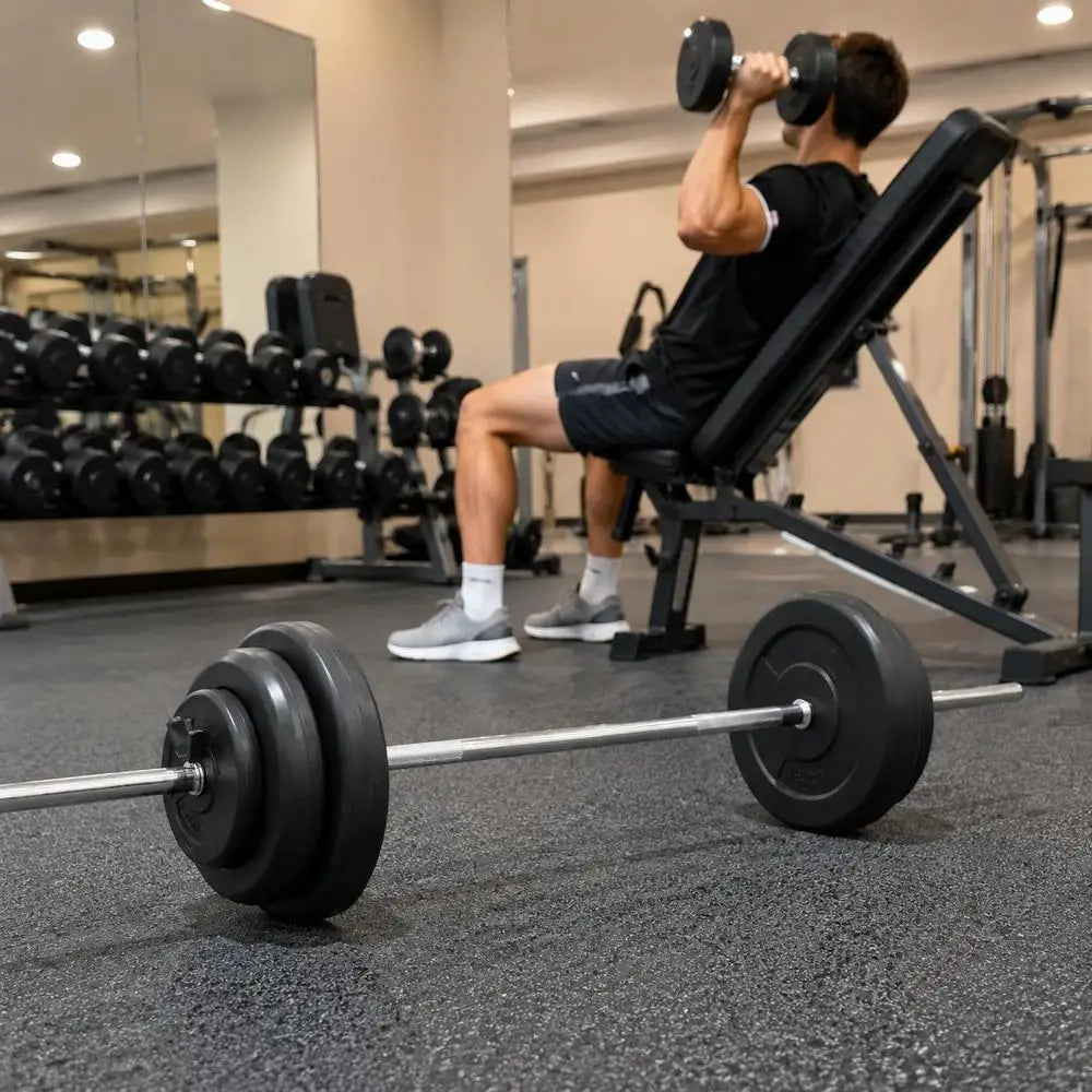 Langhantel Set 30 kg – 2-in-1 Kurzhantel & Langhantel für Home Gym | Thryvo Fitness