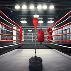 Freistehender Boxsack Cobra – Höhenverstellbar 120–160 cm für Intensives Boxing Training | Thryvo Fitness