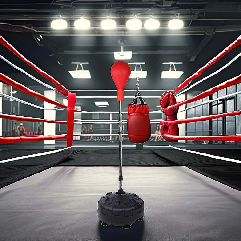 Freistehender Boxsack Cobra – Höhenverstellbar 120–160 cm für Intensives Boxing Training | Thryvo Fitness