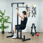 Multifunktionale Kraftstation mit Seilzug & verstellbarem Sitz – bis 60 kg | Thryvo Fitness