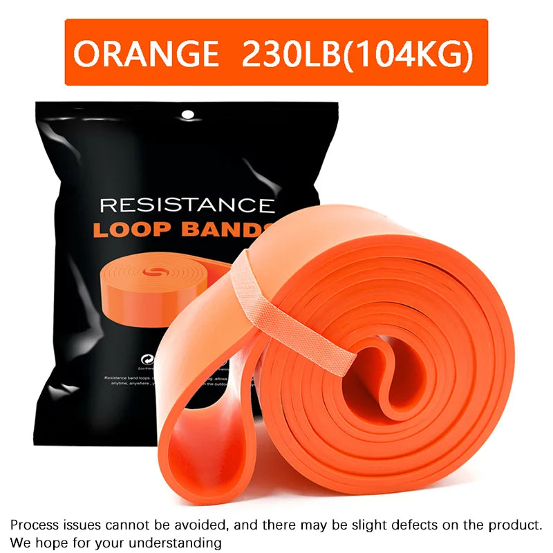 Resistance Band Heavy Duty – Latex Widerstandsband 9–105 kg für Gym, Yoga & Home Workout | Thryvo Fitness
