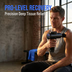 Profi Massagepistole 99 Stufen – 8 Aufsätze, USB-C, 6 Std. Akku, leise für Muskelregeneration | Thryvo Fitness