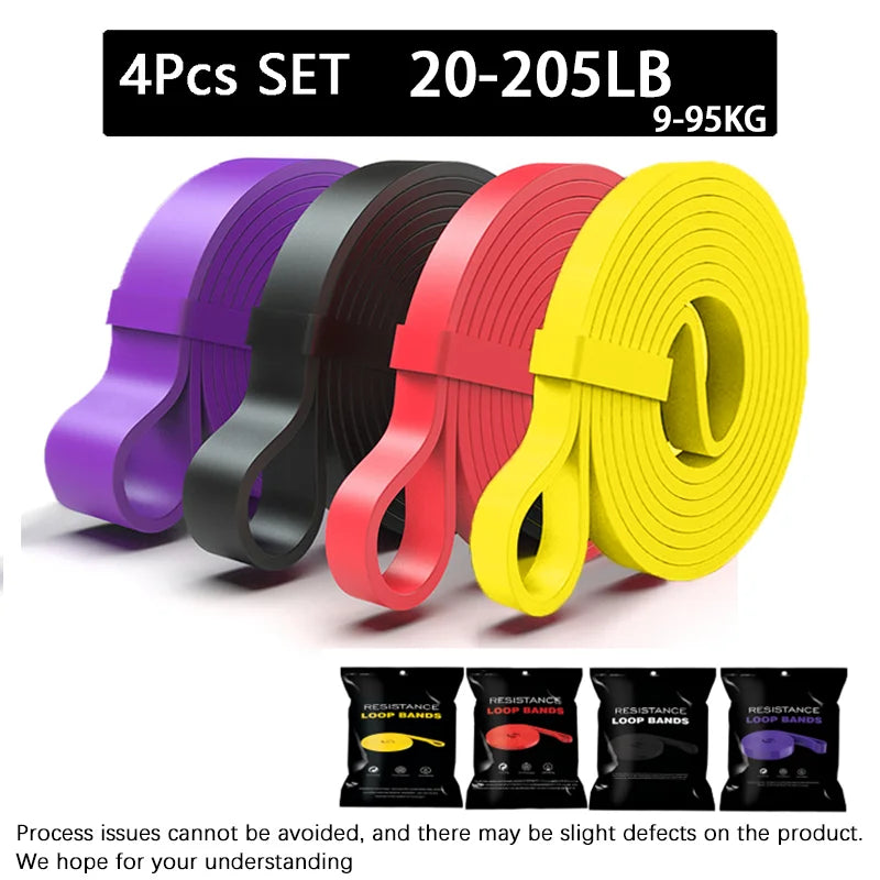 Resistance Band Heavy Duty – Latex Widerstandsband 9–105 kg für Gym, Yoga & Home Workout | Thryvo Fitness