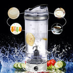 250ml Elektrischer Mini Protein Shaker – USB oder Batterie, BPA-frei, für Gym, Reisen & Kaffee | Thryvo Fitness