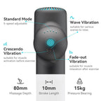 Booster Lightsaber Massagepistole – Smart-Hit, 6 Aufsätze, leise, Type-C | Thryvo Fitness