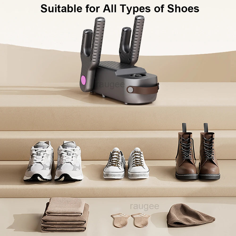 Elektrischer Schuhtrockner 220V – Faltbarer Wärmeföhn für Schuhe, Socken & Skistiefel | Thryvo Fitness