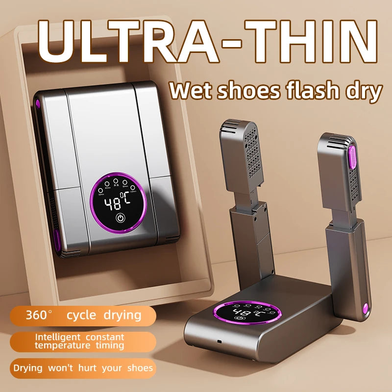 UV Schuhtrockner 220V – Elektrisch mit UV-Sterilisation, Ozon & Timer | Thryvo Fitness