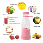 Mini Mixer USB – Tragbarer Smoothie Blender für Saft, Shakes & Protein Drinks | Thryvo Fitness