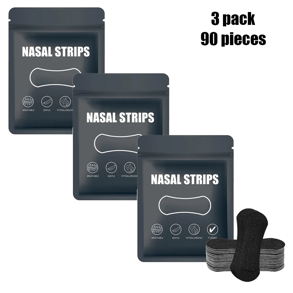 2-in-1 Anti-Schnarch-Set – Nasenstreifen & Mundpflaster