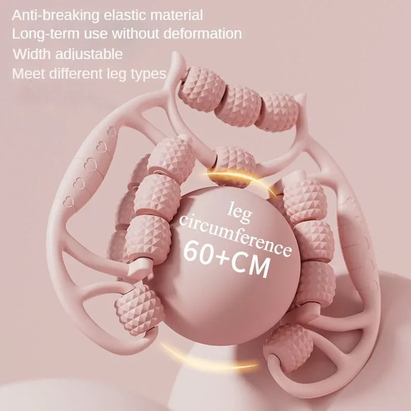 Massagerolle Bein & Wade – 360°, teleskopierbar bis 60 cm, Anti-Cellulite | Thryvo Fitness