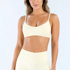 Damen Sport BH nahtlos – Rückenfreier Fitness BH für Yoga & Gym | Thryvo Fitness