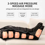 Luftdruck-Beinmassagegerät mit Fernbedienung – Wadenmassage, Durchblutung & Entspannung | Thryvo Fitness