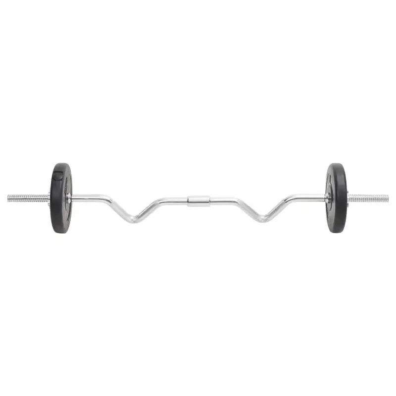 30kg Kurzhantel & Langhantel Set – Heimtraining Gewichte