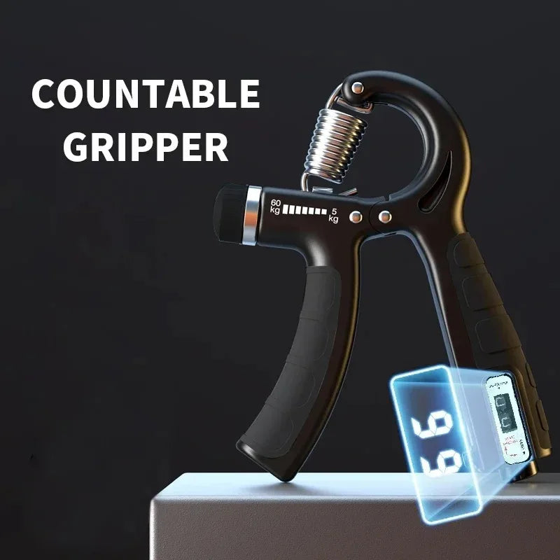 Hand-Gripper Set – Verstellbarer Handtrainer 10–60 kg