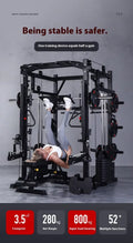 Multifunktionale Smith Machine – Power Cage für kommerzielles & Home Gym | Thryvo Fitness