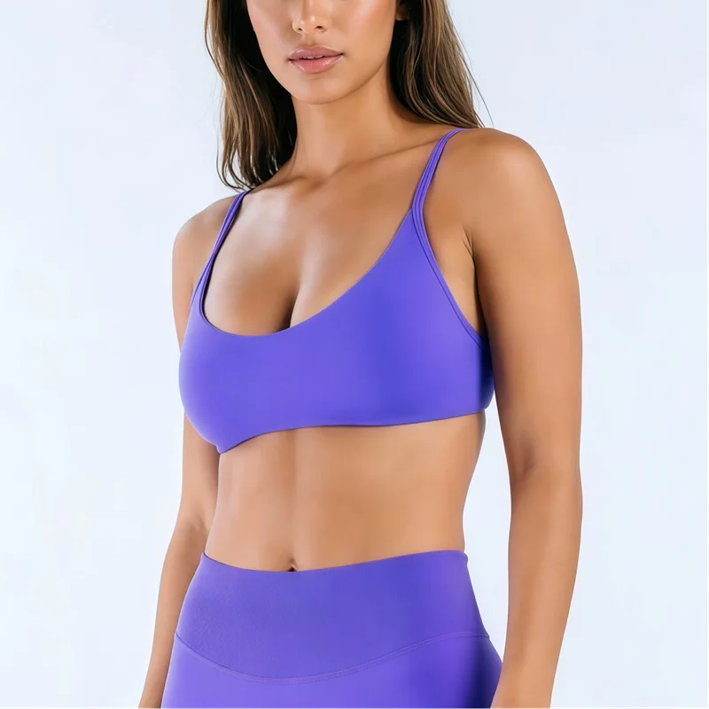 Damen Sport BH nahtlos – Rückenfreier Fitness BH für Yoga & Gym | Thryvo Fitness