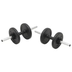 30kg Kurzhantel & Langhantel Set – Heimtraining Gewichte