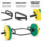 Trap Bar Hexagonal Pro – 50mm, 360 kg Tragkraft, Anti-Rutsch Griff für Deadlift & Squat | Thryvo Fitness