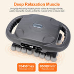Faszienpistole 42-Köpfe – Hochfrequenz, Rotlicht, 9 Modi, 42 mm Tiefe | Thryvo Fitness