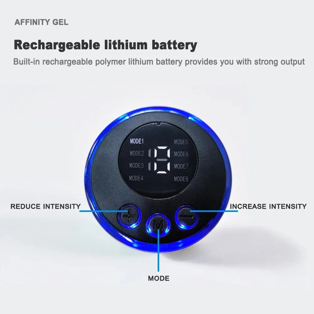 EMS Bauchmuskel-Trainer – Elektrostimulation, USB, 20 Min. Timer | Thryvo Fitness
