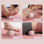 Erdnuss-Massageball 6,5 cm – TPE, Myofasziale Entspannung, Rücken & Nacken | Thryvo Fitness