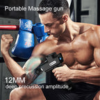 Booster M2-D Massagepistole – 30 Stufen, LCD, 120W, Tiefenmassage für Nacken, Rücken & Körper | Thryvo Fitness