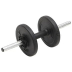 30kg Kurzhantel & Langhantel Set – Heimtraining Gewichte