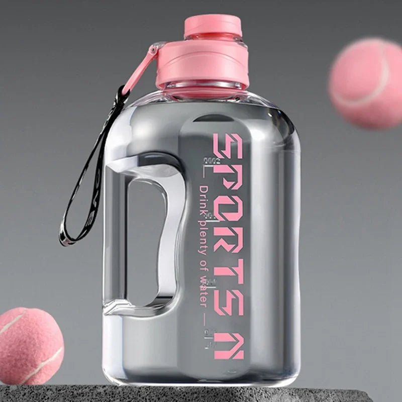 Sport Trinkflasche 1,7 & 2,7 L – BPA-frei, Tritan-Kunststoff für Gym, Camping & Reisen | Thrive Fitness