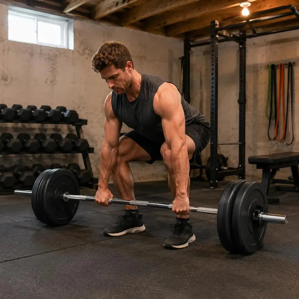 Langhantel Set 30 kg – 2-in-1 Kurzhantel & Langhantel für Home Gym | Thryvo Fitness