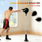 Cobra Boxsack Reflex Bag – Höhenverstellbarer Punching Bag für Boxing & Agility | Thryvo Fitness