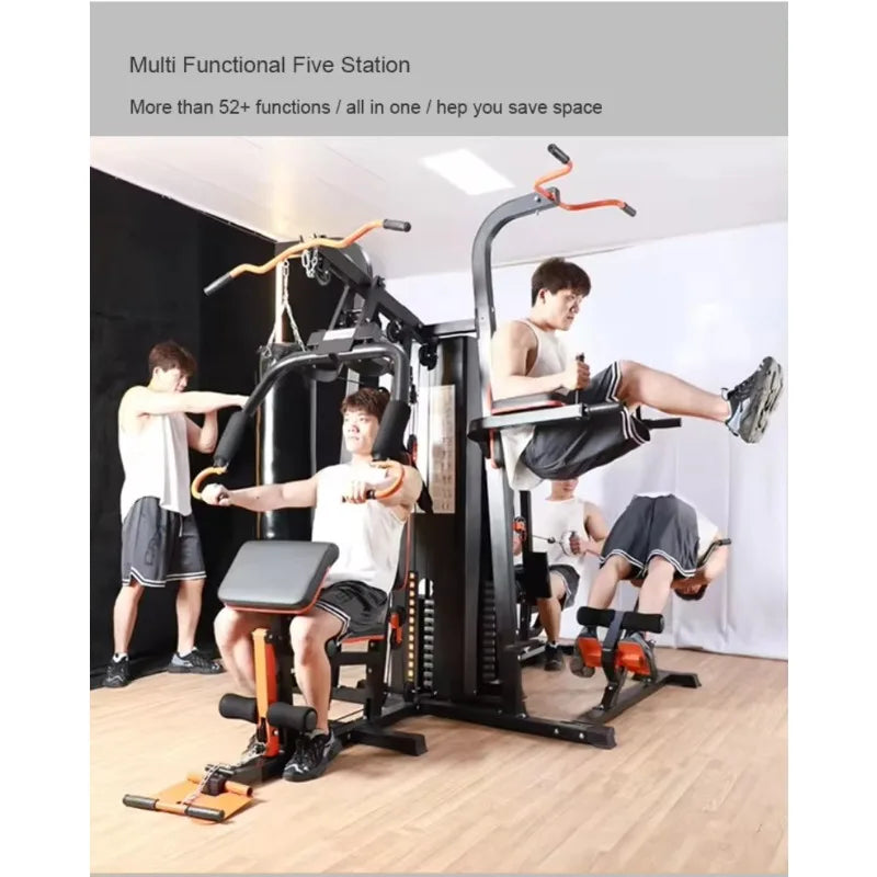 5-Station Power Rack – Kommerzielle Kraftmaschine für Home & Studio Gym | Thryvo Fitness