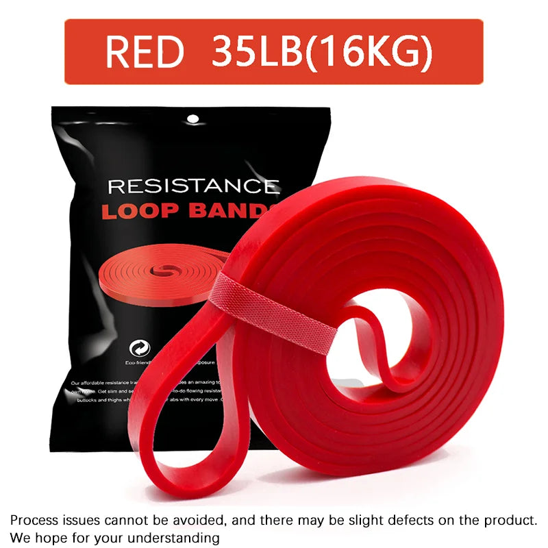 Resistance Band Heavy Duty – Latex Widerstandsband 9–105 kg für Gym, Yoga & Home Workout | Thryvo Fitness