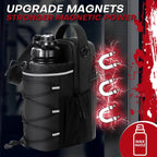 Gym Magnetische Flaschentasche XL – Große Kapazität, Crossbody & Outdoor Sport | Thryvo Fitness