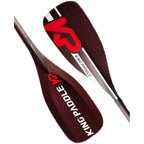Kingpaddle SUP Paddel aus Kevlar & Carbon – 3-teilig, verstellbar, für Kinder & Erwachsene | Thryvo Fitness