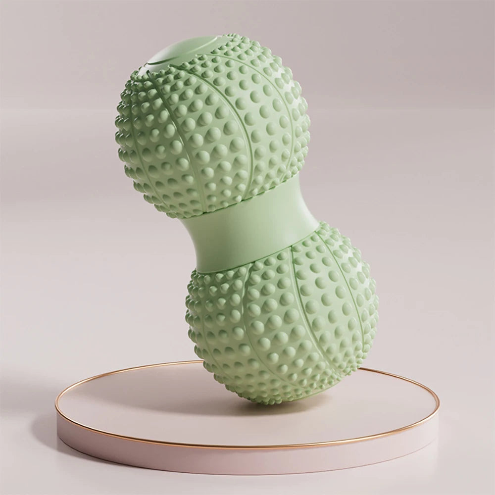 Erdnuss-Massageball 6,5 cm – TPE, Myofasziale Entspannung, Rücken & Nacken | Thryvo Fitness