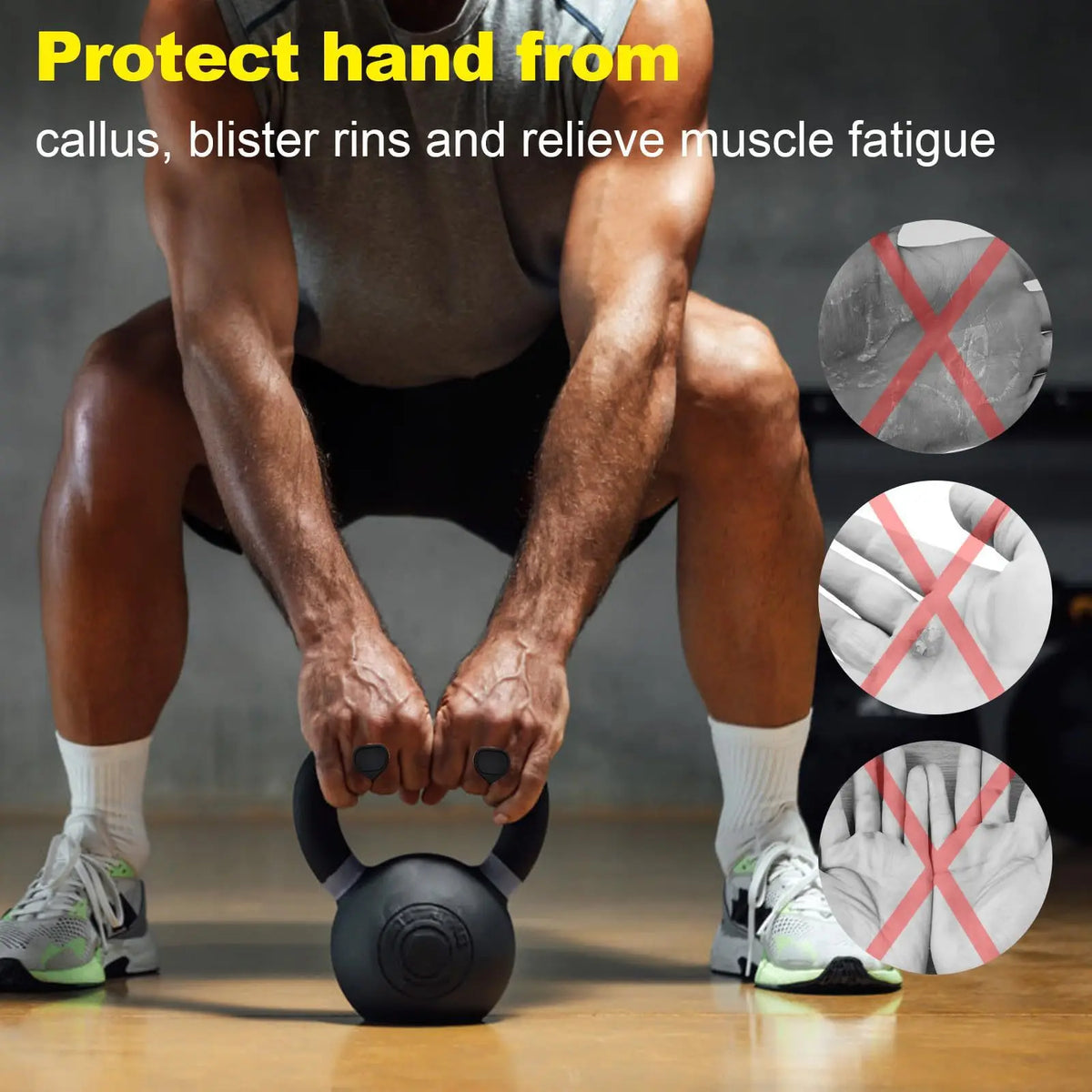 Fitness Griffpads Silikon – Rutschfeste Handflächenschutz für Gewichtheben & Gym | Thryvo Fitness