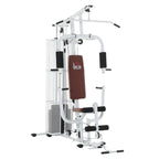 Multigym Kraftstation mit Gewichten, Klimmzug & Beintrainer – 150×110×210 cm | Thryvo Fitness