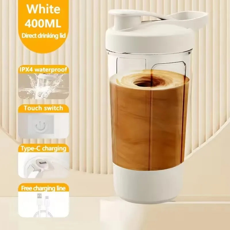 Elektrischer Protein Shaker 400–650 ml – Automatischer Mixer für Gym, Reisen & Outdoor | Thrive Fitness