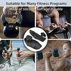 Fitness Griffpads Silikon – Rutschfeste Handflächenschutz für Gewichtheben & Gym | Thryvo Fitness