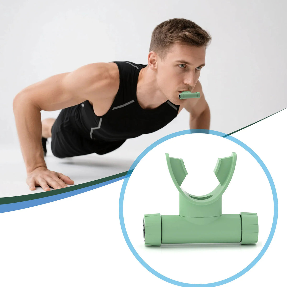Atemtrainer Respirator – Silikon Atemgerät für Ausdauer & Atemkraft | Thryvo Fitness