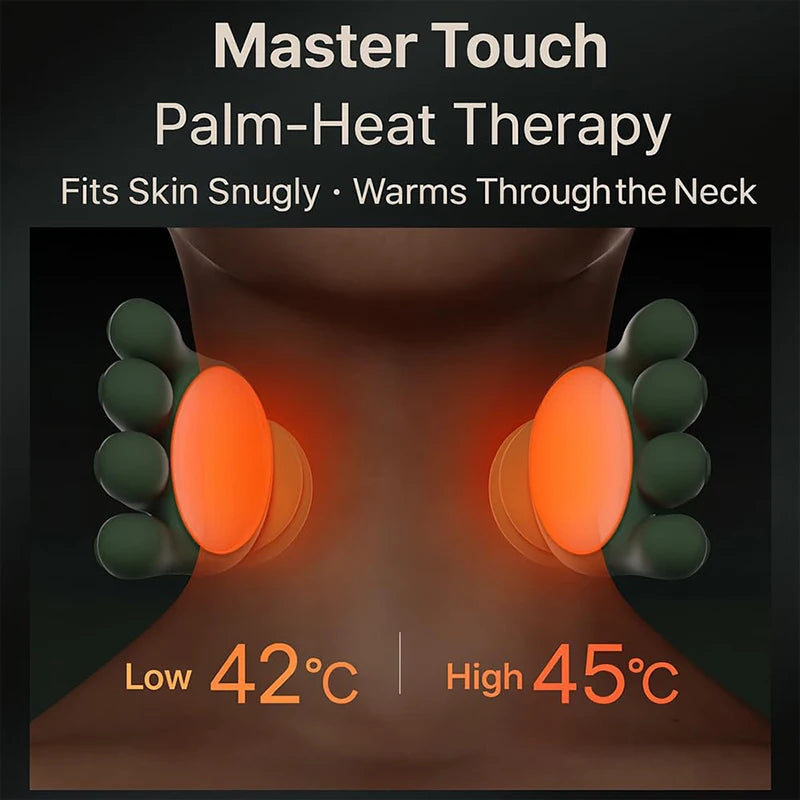 2026 Bionic Nacken-Massager N7 – 3 Stufen, Knetmassage für Nacken & Schulter | Thryvo Fitness