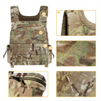 Gewichtsweste KRYDEX Tactical – bis 30 kg, MOLLE, 500D Nylon, 4 Farben | Thryvo Fitness