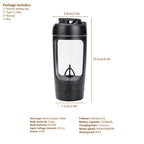 630ml Elektrischer Protein Shaker – 9000 RPM, USB-C, IPX5 wasserdicht, Tritan BPA-frei | Thryvo Fitness