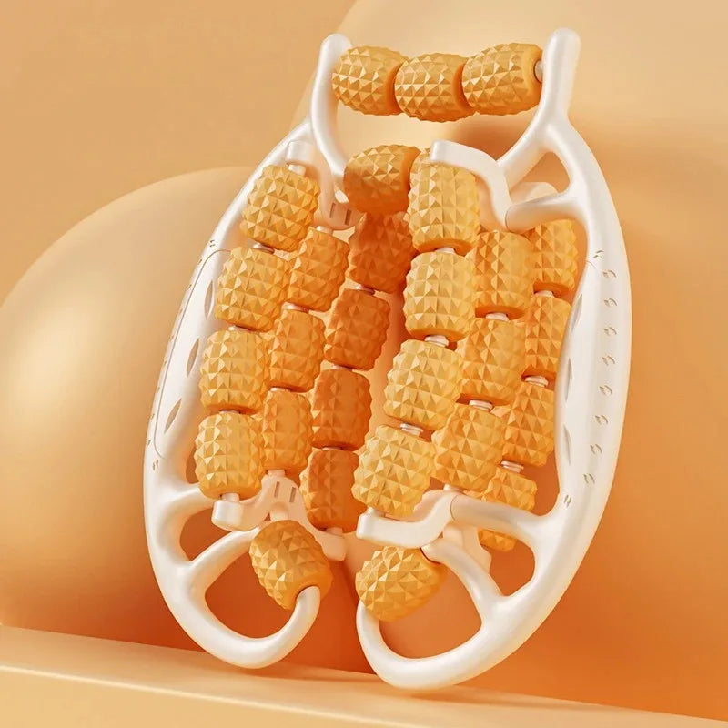 Massagerolle Bein & Wade – 360°, teleskopierbar bis 60 cm, Anti-Cellulite | Thryvo Fitness