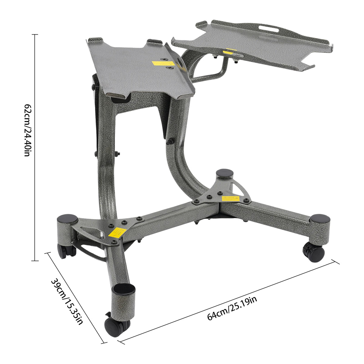 Hantelständer für Kurzhanteln – Kompakt & Stabil für Home Gym | Thryvo Fitness
