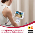 JASPORT S3 Ergometer Heimtrainer – App, Zwift & Kinomap, leise, bis 120 kg | Thryvo Fitness
